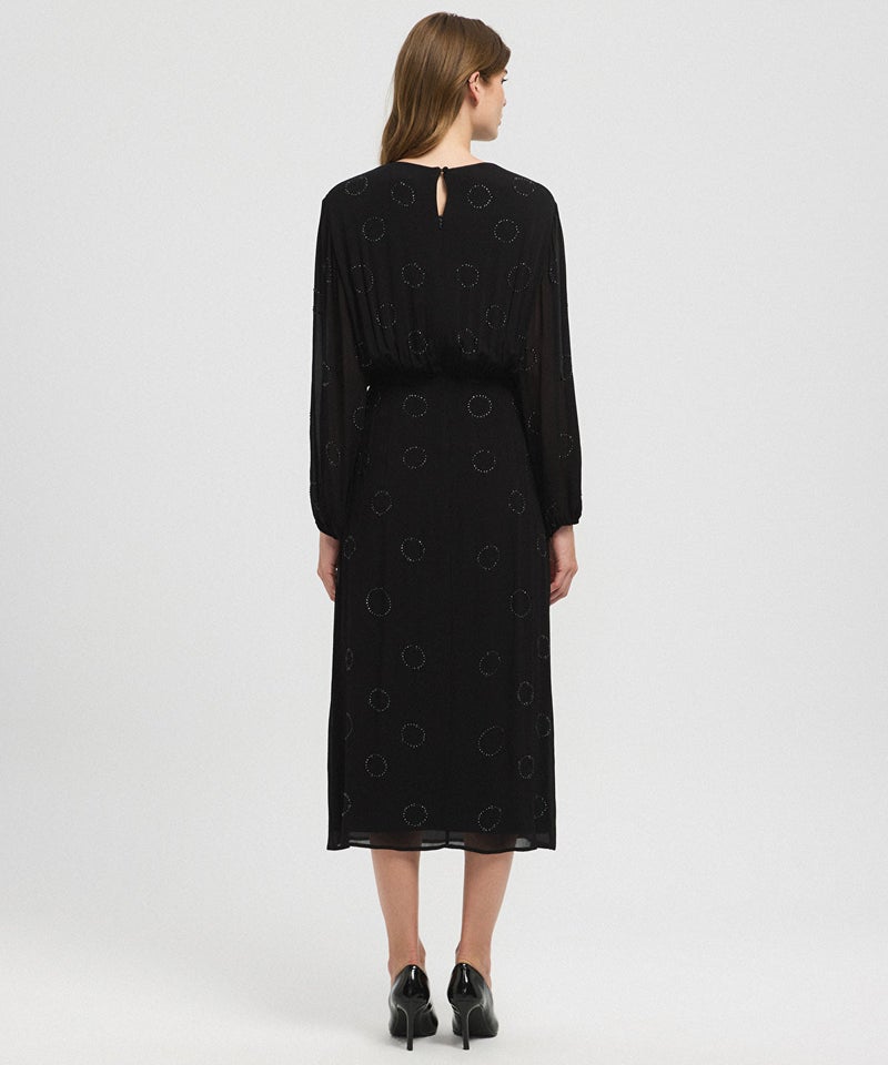 Ipekyol Embellished Chiffon Dress - Image 4